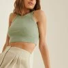 NA-KD CROPPED - Débardeur - Light Khaki 7 NA-KD CROPPED - Débardeur - Light Khaki -NA-KD Soldes Magasin a91674195c524aa4b99f3f22b16493f9