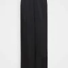 NA-KD MATIAMU BY SOFIA X STRUCTURED WIDE LEG PANTS - Pantalon Classique - Black -NA-KD Soldes Magasin a9301908f3d84788844a02166520343f