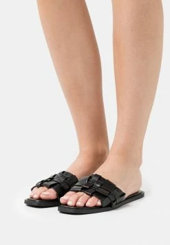 NA-KD BRAIDED - Mules - Black