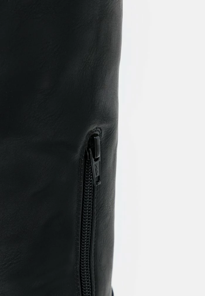 NA-KD PROFILE SHAFT BOOTS - Bottes à Plateau - Black 6 NA-KD PROFILE SHAFT BOOTS - Bottes à Plateau - Black – Image 6