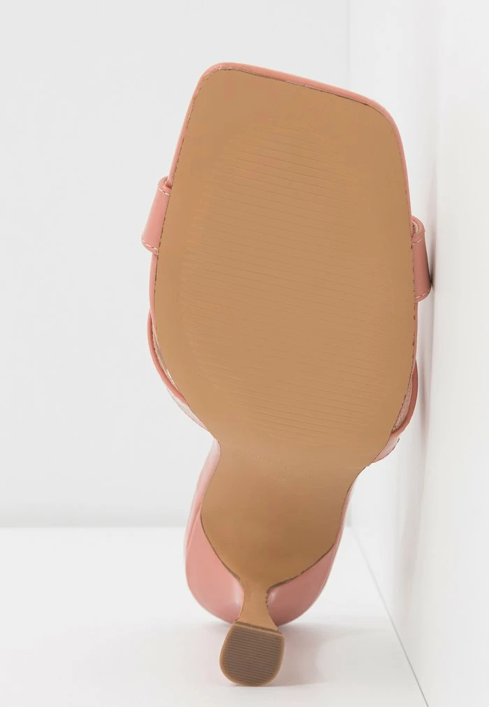 NA-KD HOURGLASS HEEL MULES - Mules à Talons - Rose Tan 7 NA-KD HOURGLASS HEEL MULES - Mules à Talons - Rose Tan – Image 7