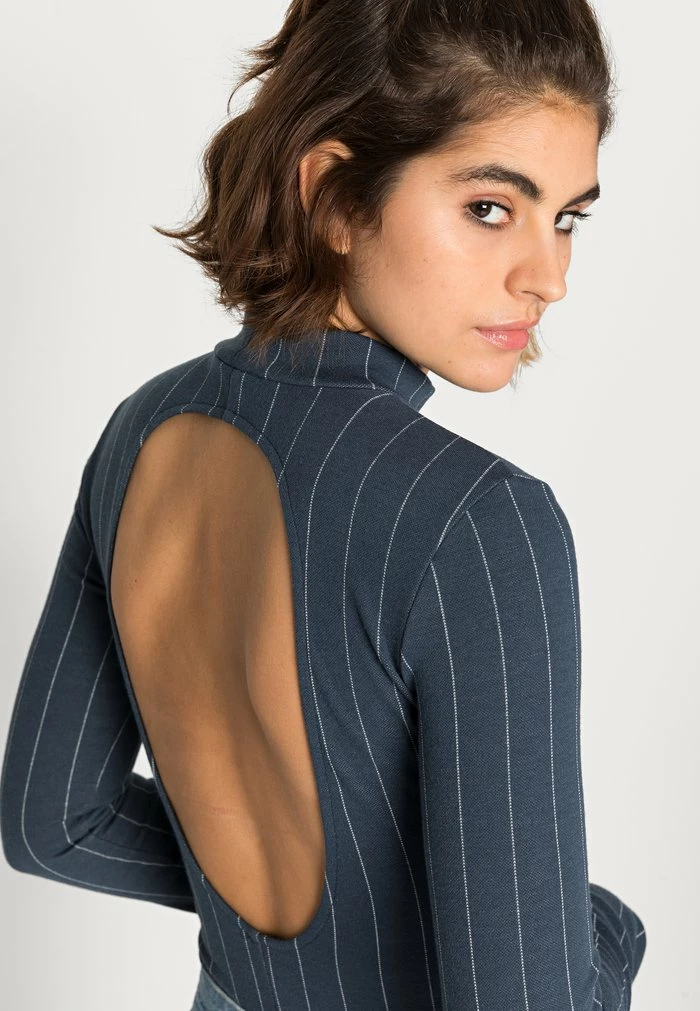 NA-KD OPEN BACK BODY - Body - Dark Blue 5 NA-KD OPEN BACK BODY - Body - Dark Blue – Image 5