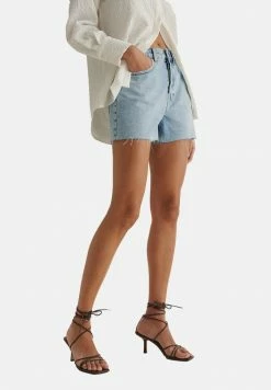NA-KD Short En Jean - Light Blue