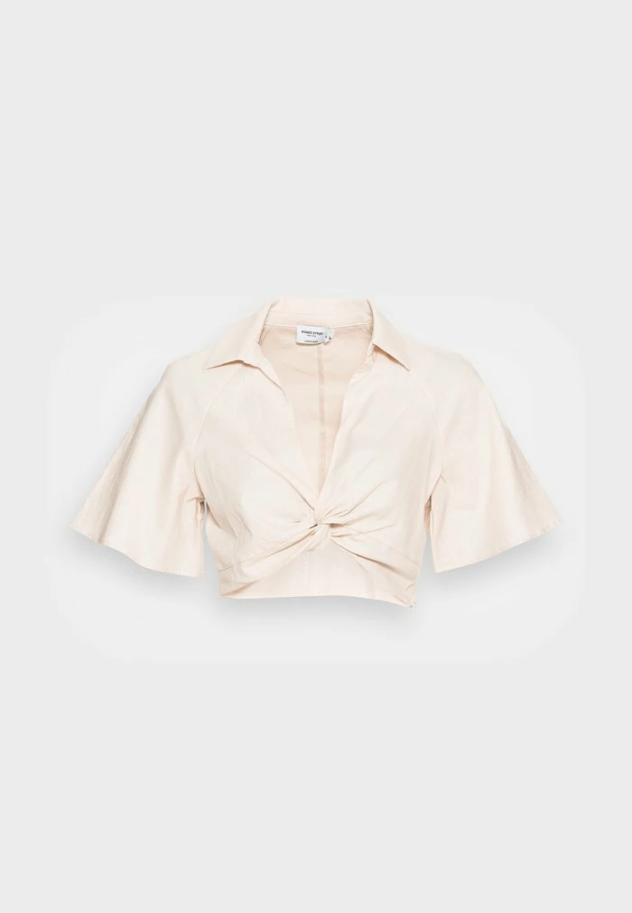 NA-KD Blouse - Cream 4 NA-KD Blouse - Cream – Image 4