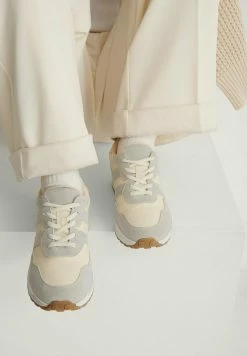 NA-KD DADDY - Baskets Basses - Lt Grey/beige