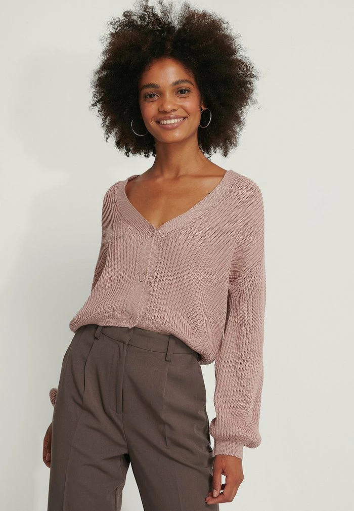 NA-KD Gilet - Dusty Pink 1 NA-KD Gilet - Dusty Pink