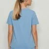 NA-KD T-shirt Basique - Dusty Blue -NA-KD Soldes Magasin ad0318cb58ef4f4e906848c9989440d0