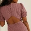 NA-KD Robe De Jour - Dusty Pink -NA-KD Soldes Magasin ad116ef3d9e84bcfa8971683704e00fa