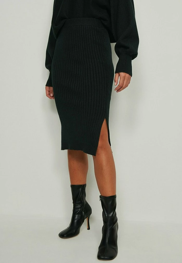 NA-KD Jupe Crayon - Black 1 NA-KD Jupe Crayon - Black