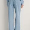 NA-KD Jean Droit - Blue -NA-KD Soldes Magasin ada7289d545f454a80cc62af9f15b8d1