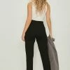 NA-KD MIT SCHLITZ-DETAIL - Pantalon Classique - Black -NA-KD Soldes Magasin ae09d05b294d4d4eac39863797f2114f