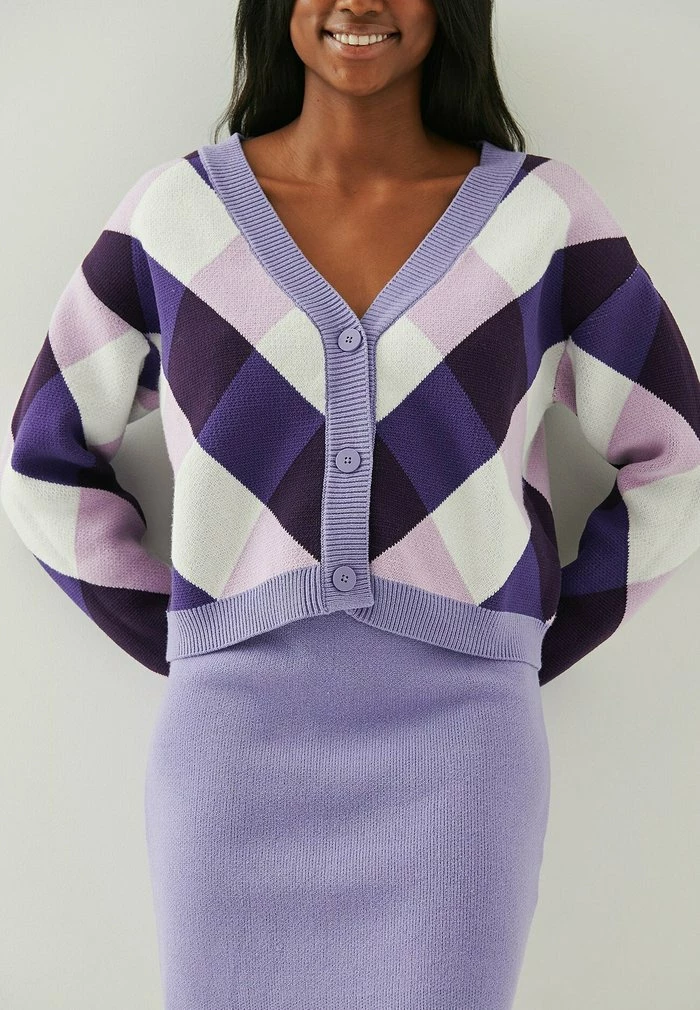 NA-KD MIT HOHER TAILLE - Minijupe - Purple 4 NA-KD MIT HOHER TAILLE - Minijupe - Purple – Image 4
