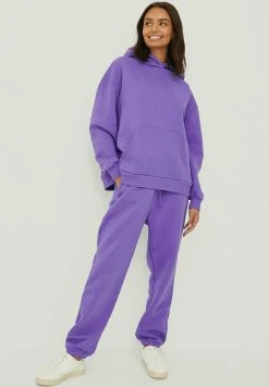 NA-KD MIT TASCHE - Sweat à Capuche - Purple