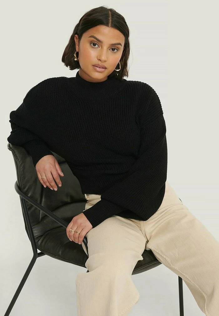 NA-KD Pullover - Black 4 NA-KD Pullover - Black – Image 4