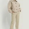 NA-KD Manteau Court - Beige -NA-KD Soldes Magasin b0a6af05bc294e32b7d10e653abc17f2