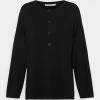 NA-KD X ZALANDO EXCLUSIVE - SIDE SLIT SWEATER - Pullover - Black -NA-KD Soldes Magasin b119dea926e44d628ca179f426bdb5a2