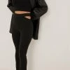 NA-KD CUT-OUT-DETAILS - Pantalon Classique - Black -NA-KD Soldes Magasin b280baec5567497493ce9fe72f3debfa