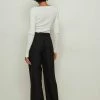NA-KD Pantalon Classique - Black -NA-KD Soldes Magasin b2ac1690b12c44b587b815c963be072f