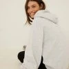 NA-KD OVERSIZE - Sweat à Capuche - Light Grey Melange -NA-KD Soldes Magasin b320094261a34d8b9d0a480c16ed2f22