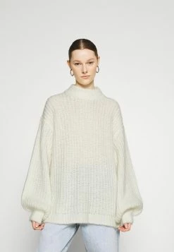 NA-KD OVERSIZED SWEATER - Pullover - Offwhite