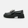 NA-KD EMBELLISHED LOAFERS - Mocassins - Black -NA-KD Soldes Magasin b3b3063fd6af43d5afee1ff435eb27c9