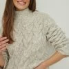NA-KD Pullover - Beige -NA-KD Soldes Magasin b491dba3f7be421989e3954a2697d3eb