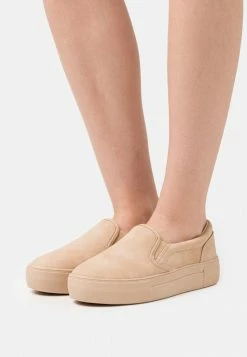NA-KD BASIC TRAINERS - Mocassins - Beige
