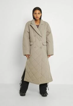NA-KD QUILTED COAT - Veste D'hiver - Khaki