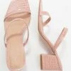 NA-KD SQUARED STRAP - Mules à Talons - Dusty Pink -NA-KD Soldes Magasin b9c4421951e84b9895ef30755081d9d0