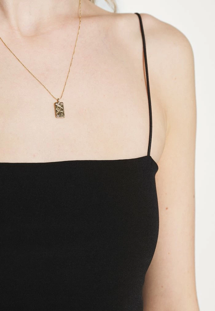 NA-KD SPAGHETTI STRAP CROPPED SINGLET - Débardeur - Black 7 NA-KD SPAGHETTI STRAP CROPPED SINGLET - Débardeur - Black – Image 7