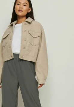 NA-KD Veste Légère - Beige