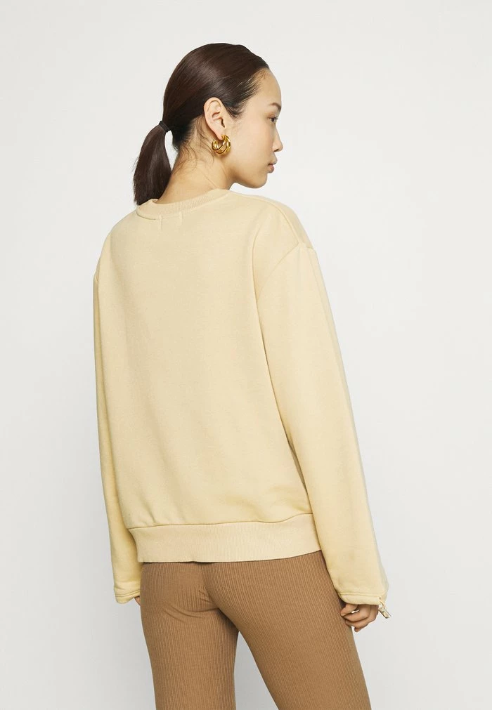 NA-KD DRAWSTRING - Sweatshirt - Beige 3 NA-KD DRAWSTRING - Sweatshirt - Beige – Image 3