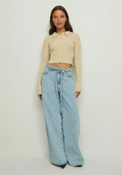 NA-KD Pullover - Beige