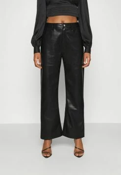 NA-KD HIGH WAIST PANTS - Pantalon Classique - Black
