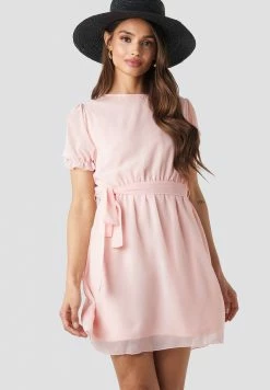 NA-KD Robe De Jour - Pink
