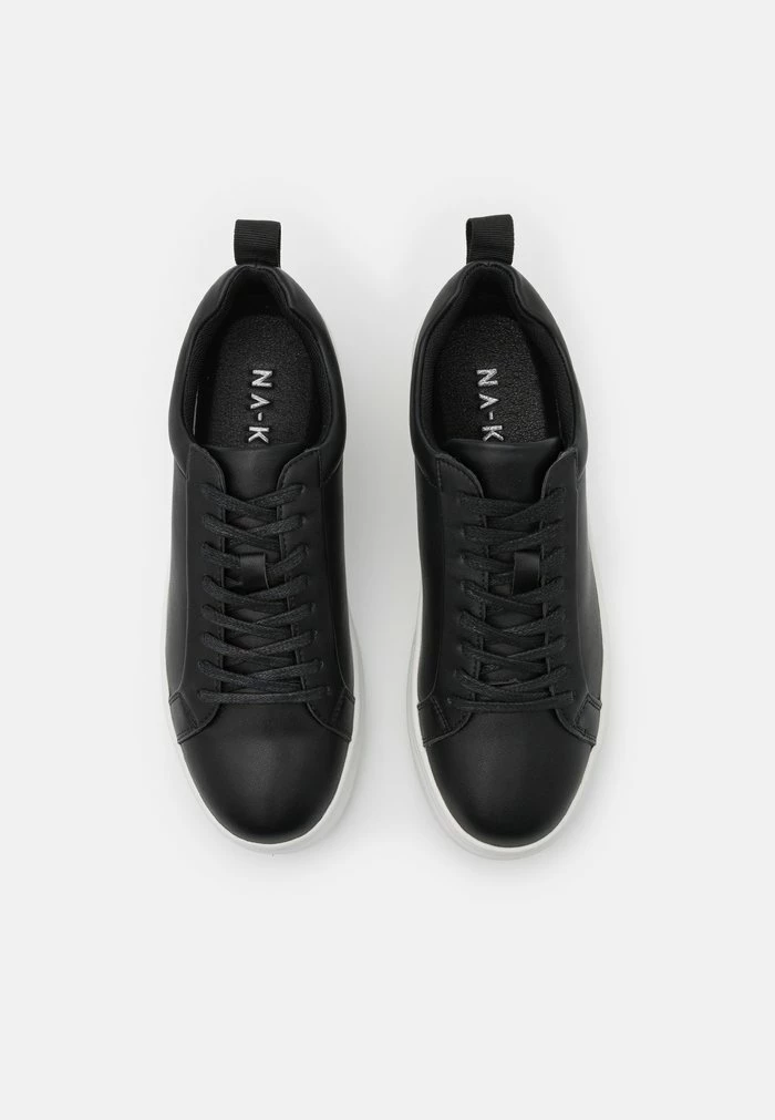 NA-KD SLIM LACES COURT TRAINERS - Baskets Basses - Black 6 NA-KD SLIM LACES COURT TRAINERS - Baskets Basses - Black – Image 6