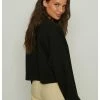 NA-KD ORGANISCH KURZER CHUNKY - Sweatshirt - Black -NA-KD Soldes Magasin c1c2c93efc1c4c7ab608728c99596dbc