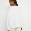 NA-KD LONG BASIC - Sweatshirt - Off White -NA-KD Soldes Magasin c2048dc06c77449191678f5af61f46a7