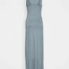 NA-KD CUP DETAIL MAXI DRESS - Robe Longue - Stone Blue -NA-KD Soldes Magasin c31ade388b45451d8df3f7fd6162f68f