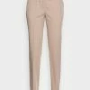 NA-KD SUIT PANTS - Pantalon Classique - Dark Beige -NA-KD Soldes Magasin c3241e9c4f604d569c5d7c18e6a97fec