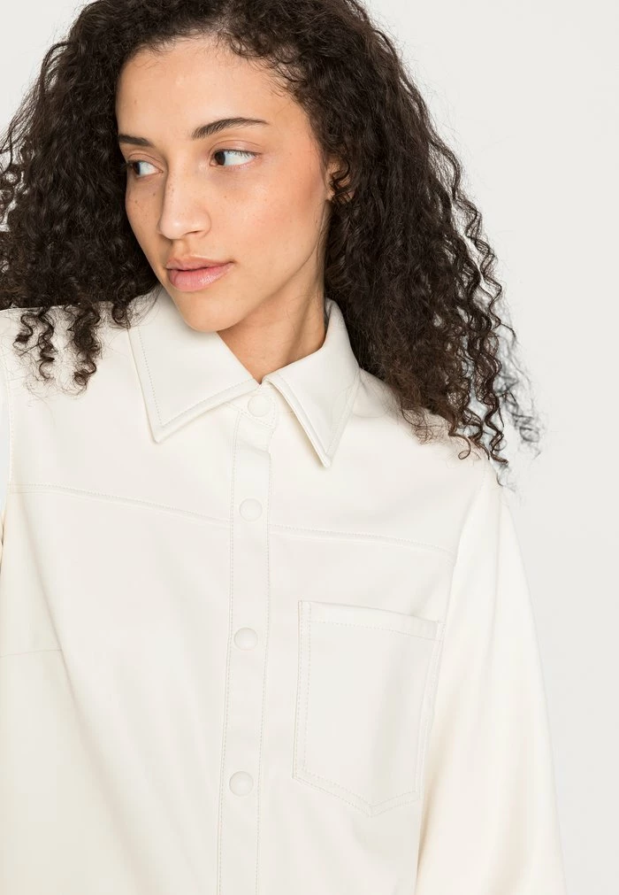 NA-KD SHIRT - Chemisier - Ecru 5 NA-KD SHIRT - Chemisier - Ecru – Image 5