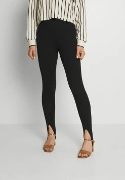 NA-KD OPEN HEEL - Legging - Black