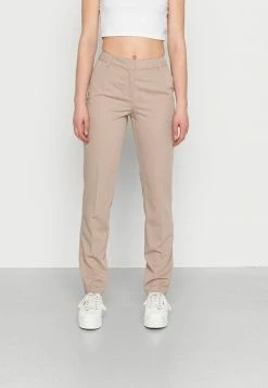 NA-KD SUIT PANTS - Pantalon Classique - Dark Beige