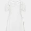 NA-KD COWL NECK MINI DRESS - Robe De Jour - White -NA-KD Soldes Magasin c5a89522f427482b8c8074a8df03f915
