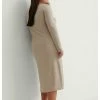 NA-KD RECYCELTES HOCHGESCHNITTENES GERIPPTES MIT LANGEN ÄR - Robe En Jersey - Taupe 6 NA-KD RECYCELTES HOCHGESCHNITTENES GERIPPTES MIT LANGEN ÄR - Robe En Jersey - Taupe -NA-KD Soldes Magasin c747430280f64d359b2554286b559336