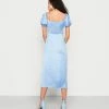 NA-KD SHORT PUFFY SLEEVE MIDI DRESS - Robe De Jour - Blue Dash 7 NA-KD SHORT PUFFY SLEEVE MIDI DRESS - Robe De Jour - Blue Dash -NA-KD Soldes Magasin c7e5e6a747ce4fd5b617404d97eba5e3
