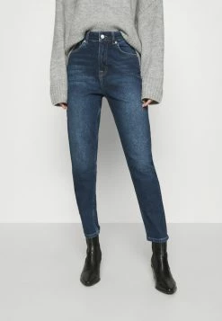 NA-KD MOM - Jeans Fuselé - Dark Blue