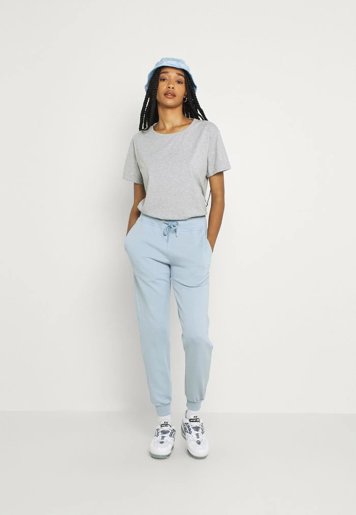 NA-KD TEE 2 PACK - T-shirt Basique - Black/grey 1 NA-KD TEE 2 PACK - T-shirt Basique - Black/grey