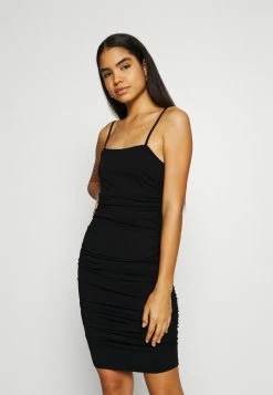 PAMELA REIF X NA-KD THIN STRAP DRESS - Robe De Soirée - Black