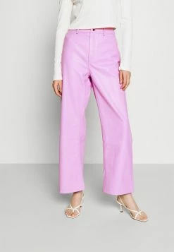 NA-KD HIGH WAIST PANTS - Pantalon Classique - Lilac